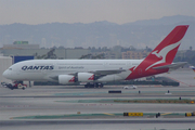 Qantas Airbus A380-842 (VH-OQI) at  Los Angeles - International, United States