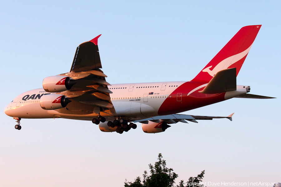 Qantas Airbus A380-842 (VH-OQI) | Photo 29151