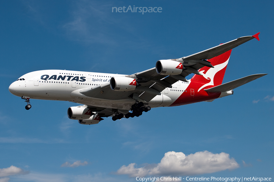 Qantas Airbus A380-842 (VH-OQI) | Photo 54007