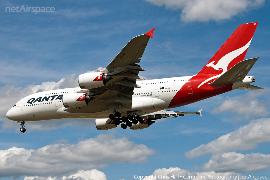 Qantas Airbus A380-842 (VH-OQI) | Photo 57516