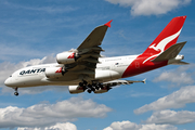 Qantas Airbus A380-842 (VH-OQI) at  London - Heathrow, United Kingdom