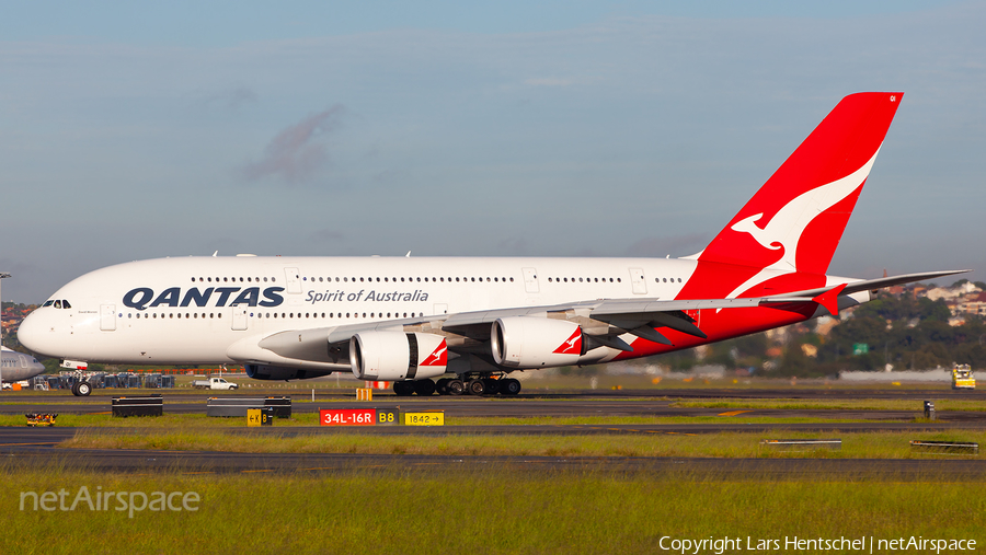 Qantas Airbus A380-842 (VH-OQI) | Photo 447613