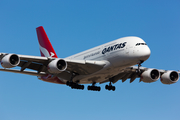 Qantas Airbus A380-842 (VH-OQJ) at  Dallas/Ft. Worth - International, United States