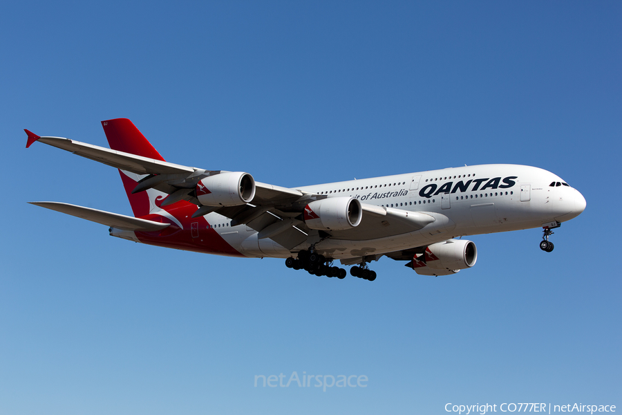 Qantas Airbus A380-842 (VH-OQJ) | Photo 75106
