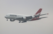 Qantas Airbus A380-842 (VH-OQJ) at  Los Angeles - International, United States