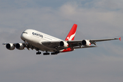 Qantas Airbus A380-842 (VH-OQJ) at  Los Angeles - International, United States