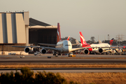 Qantas Airbus A380-842 (VH-OQJ) at  Los Angeles - International, United States