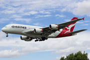 Qantas Airbus A380-842 (VH-OQJ) at  London - Heathrow, United Kingdom