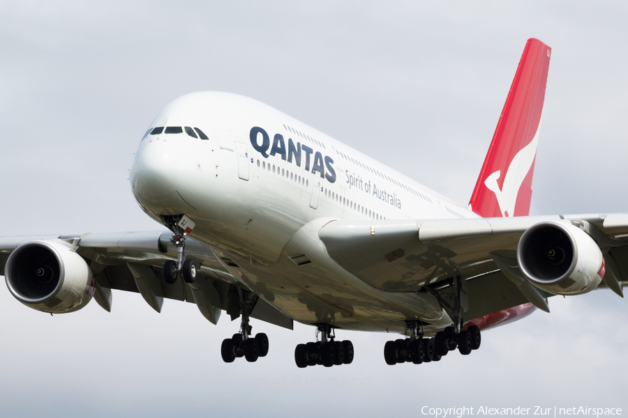 Qantas Airbus A380-842 (VH-OQJ) | Photo 139261