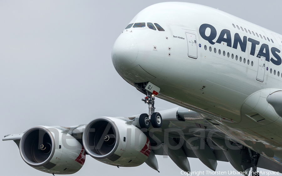 Qantas Airbus A380-842 (VH-OQJ) | Photo 188149