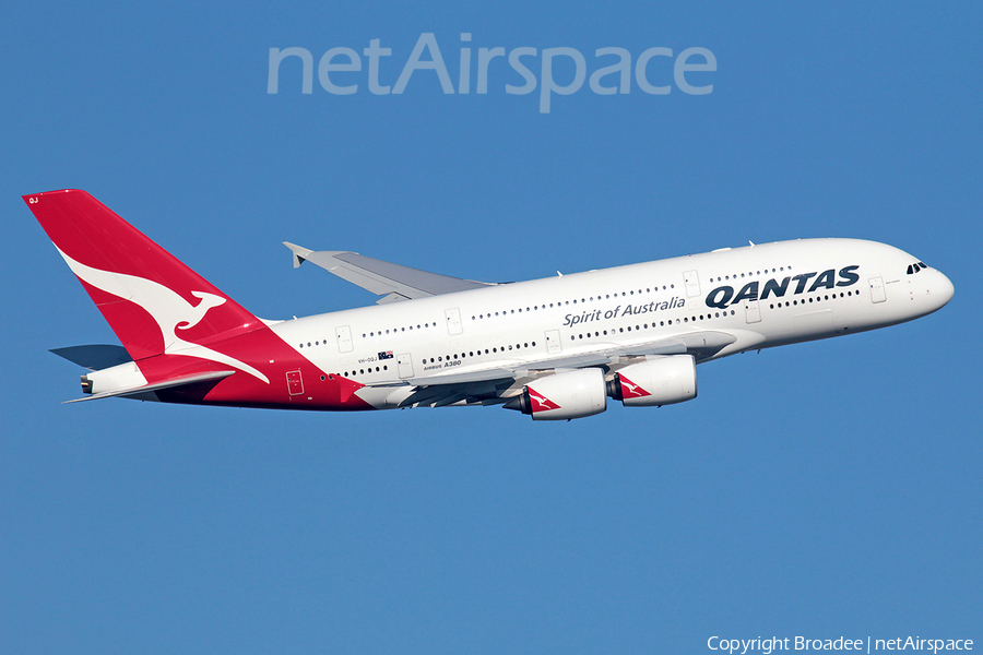 Qantas Airbus A380-842 (VH-OQJ) | Photo 4986