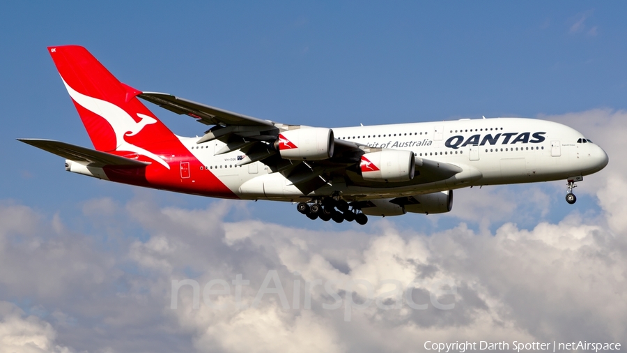Qantas Airbus A380-842 (VH-OQK) | Photo 182452