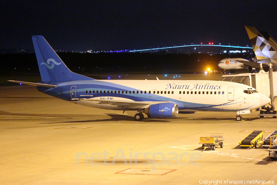 Nauru Airlines Boeing 737-36N (VH-PNI) | Photo 441893