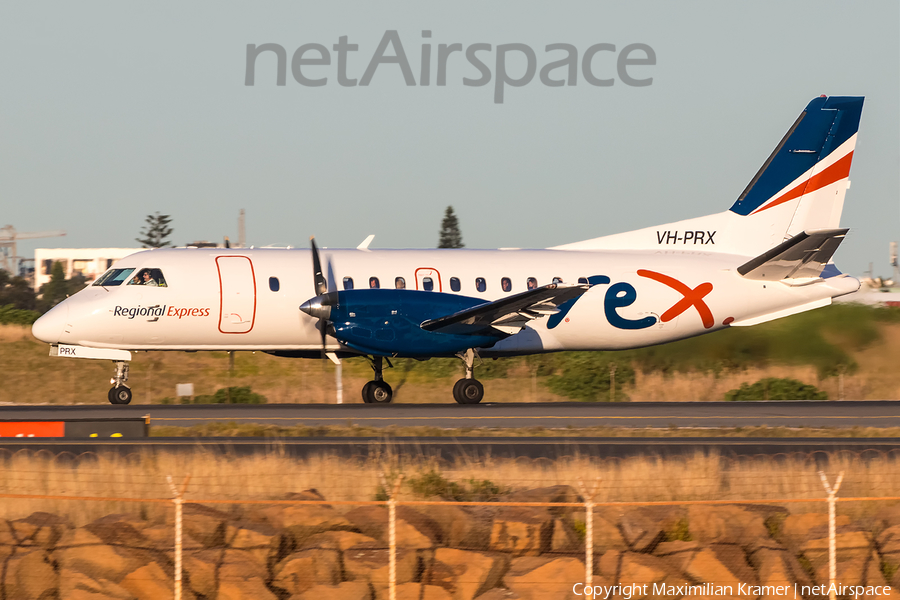 REX - Regional Express SAAB 340B (VH-PRX) | Photo 390312