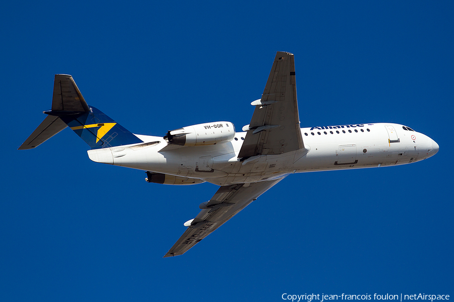 Alliance Airlines Fokker 70 (VH-QQR) | Photo 107616