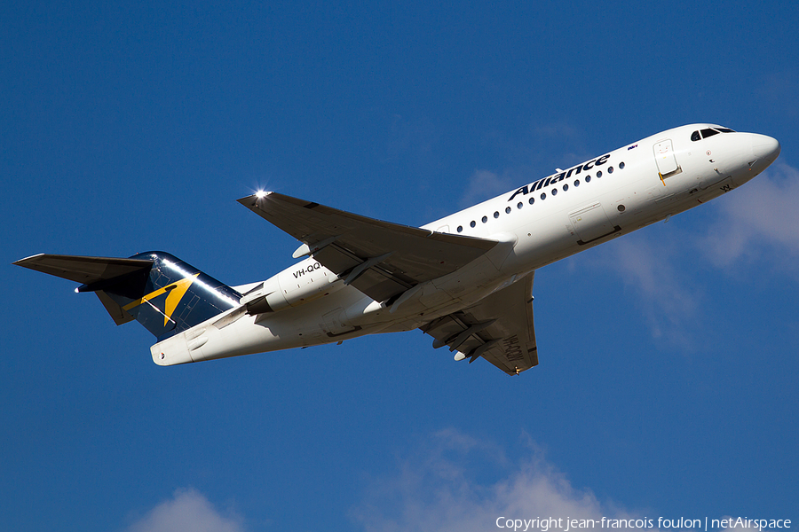 Alliance Airlines Fokker 70 (VH-QQW) | Photo 107709