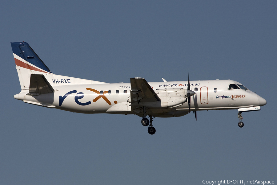 REX - Regional Express SAAB 340B (VH-RXE) | Photo 283875