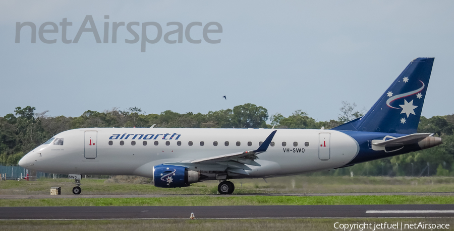 Airnorth Embraer ERJ-170LR (ERJ-170-100LR) (VH-SWO) | Photo 117388