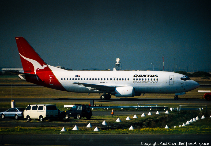 Qantas Boeing 737-376 (VH-TAF) | Photo 72176