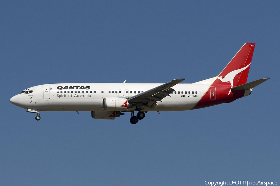 Qantas Boeing 737-476 (VH-TJE) | Photo 283680