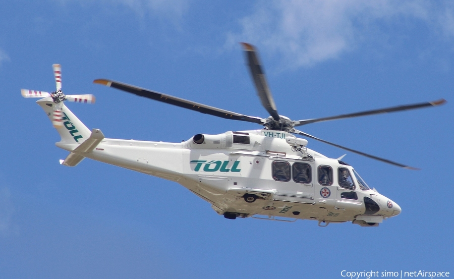 Toll Air Ambulance AgustaWestland AW139 (VH-TJI) | Photo 202463