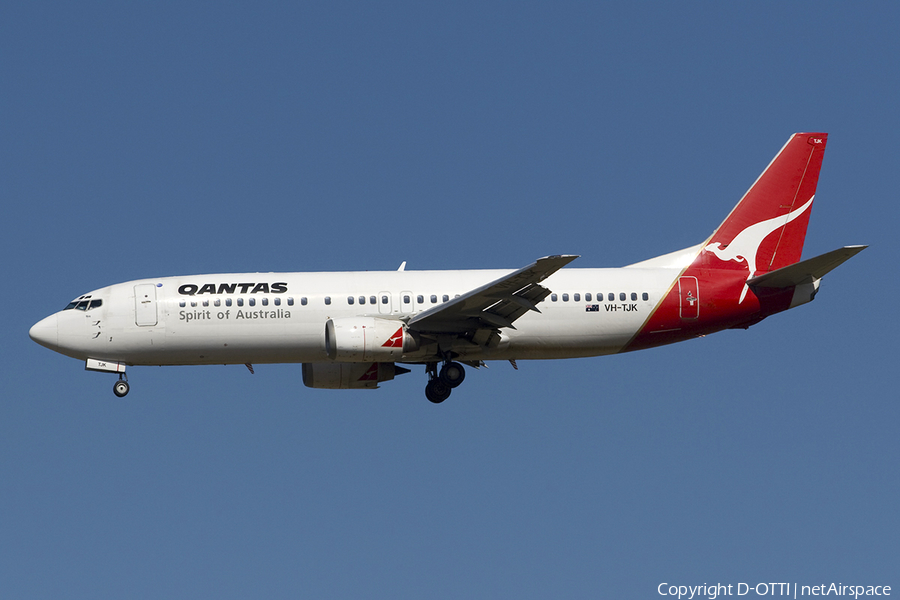 Qantas Boeing 737-476 (VH-TJK) | Photo 283673
