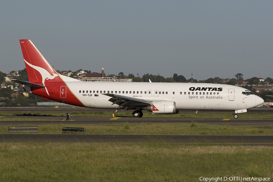 Qantas Boeing 737-476 (VH-TJX) | Photo 282707