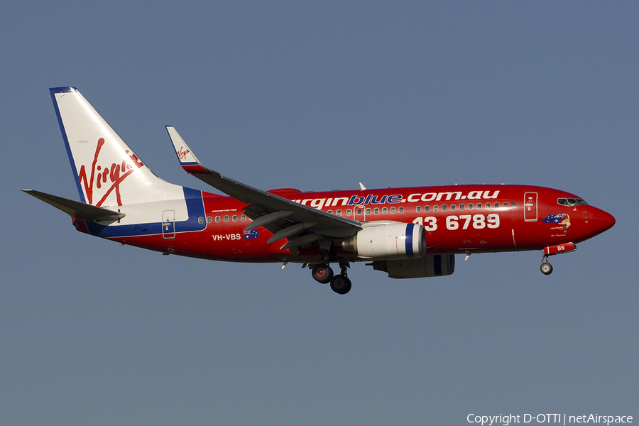 Virgin Blue Boeing 737-7BX (VH-VBS) | Photo 283881