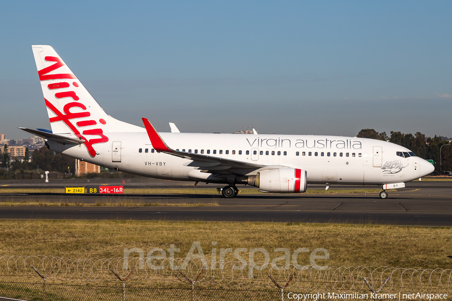 Virgin Australia Boeing 737-7FE (VH-VBY) | Photo 390159