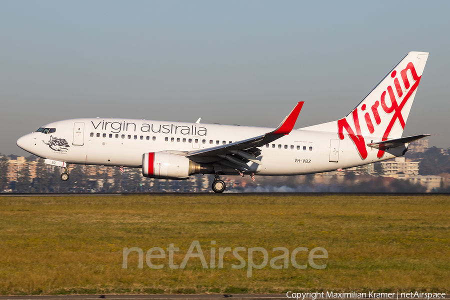 Virgin Australia Boeing 737-7FE (VH-VBZ) | Photo 390117