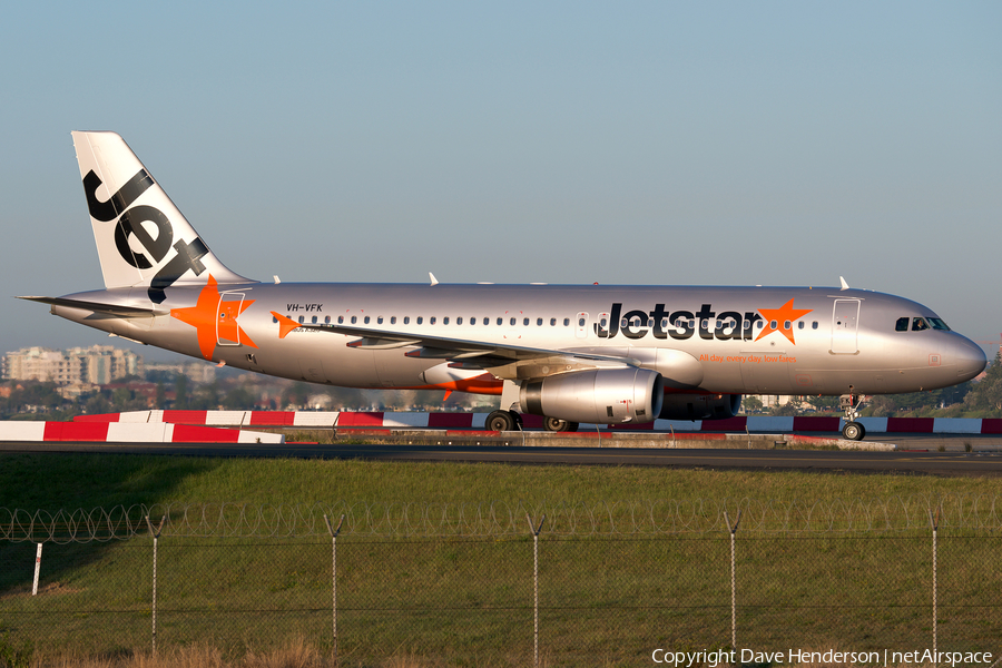 Jetstar Airways Airbus A320-232 (VH-VFK) | Photo 97092