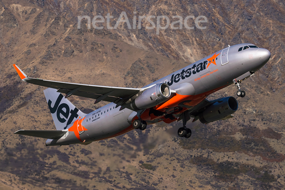 Jetstar Airways Airbus A320-232 (VH-VFN) at  Queenstown, New Zealand