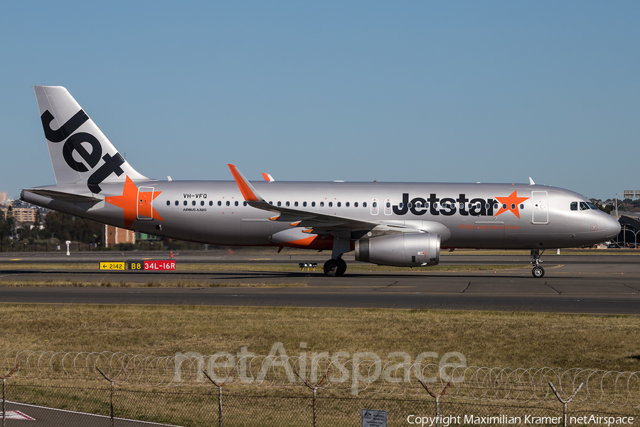 Jetstar Airways Airbus A320-232 (VH-VFQ) | Photo 389815