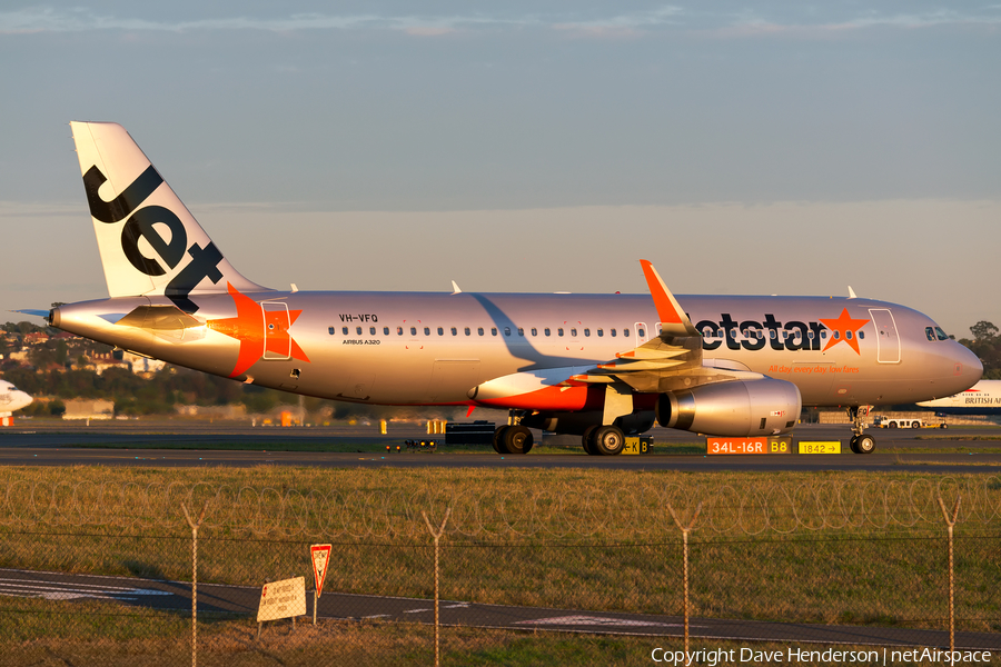 Jetstar Airways Airbus A320-232 (VH-VFQ) | Photo 95415