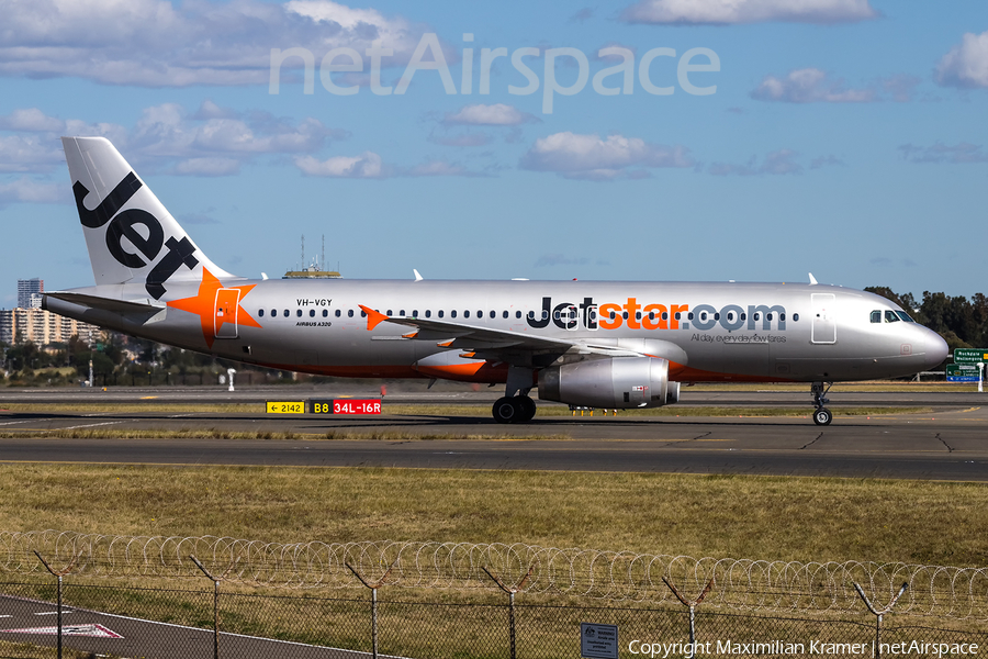 Jetstar Airways Airbus A320-232 (VH-VGY) | Photo 389823