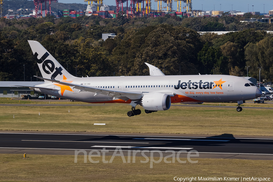 Jetstar Airways Boeing 787-8 Dreamliner (VH-VKD) | Photo 390756