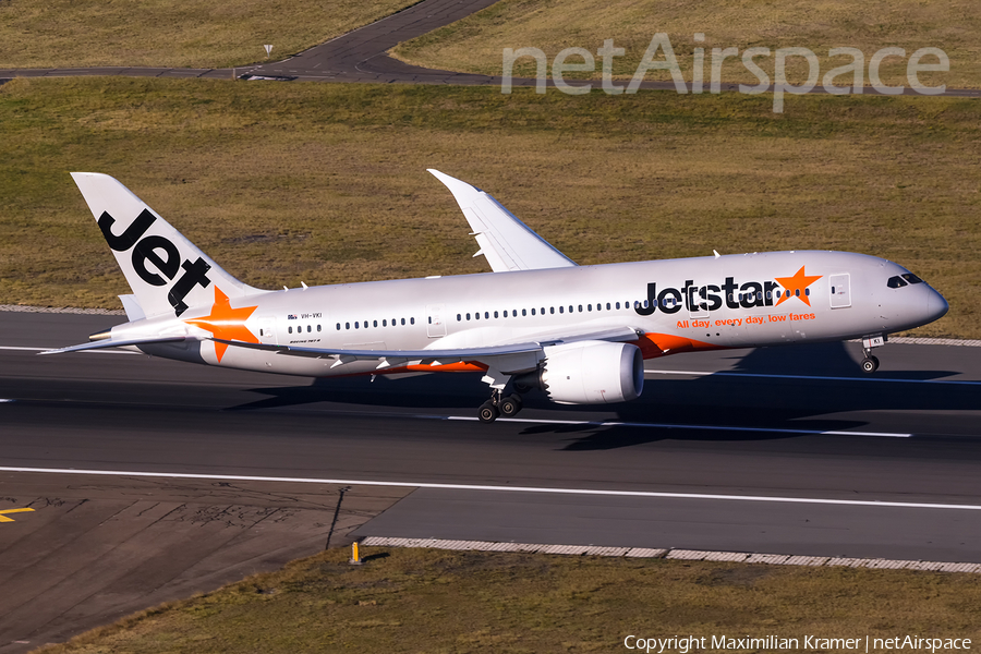 Jetstar Airways Boeing 787-8 Dreamliner (VH-VKI) | Photo 390284