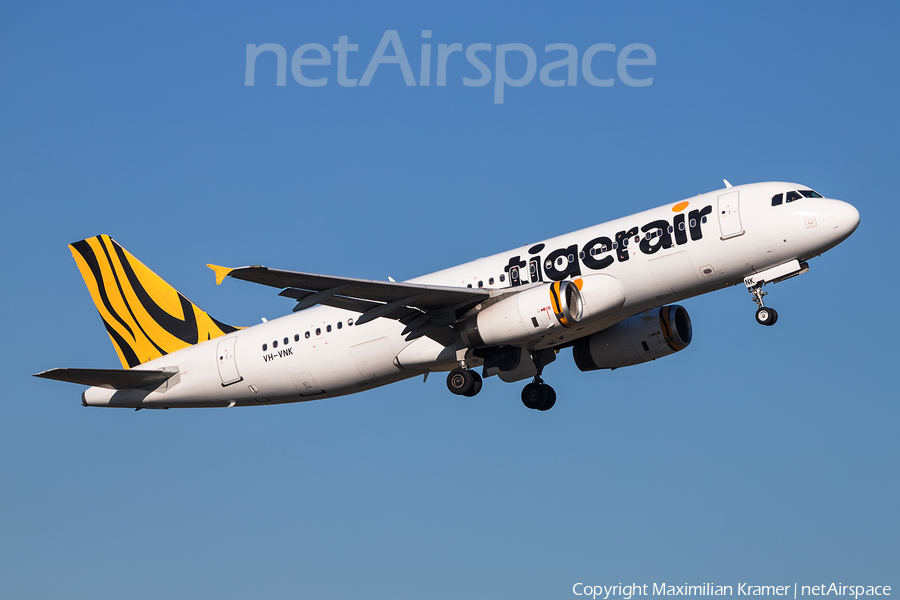 Tigerair Australia Airbus A320-232 (VH-VNK) | Photo 390382