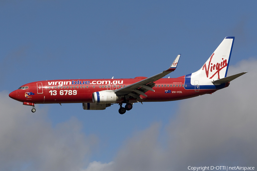 Virgin Blue Boeing 737-8FE (VH-VOL) | Photo 283180