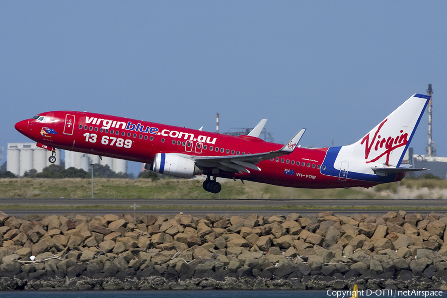 Virgin Blue Boeing 737-8FE (VH-VOM) | Photo 282805