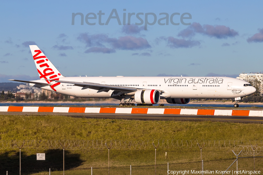 Virgin Australia Boeing 777-3ZG(ER) (VH-VOZ) | Photo 390740