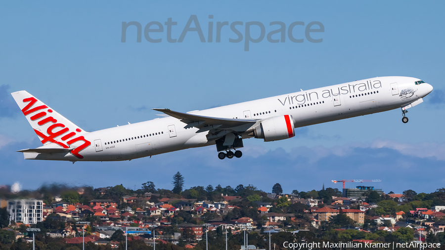 Virgin Australia Boeing 777-3ZG(ER) (VH-VOZ) | Photo 390759