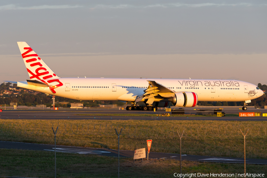 Virgin Australia Boeing 777-3ZG(ER) (VH-VPD) | Photo 95413