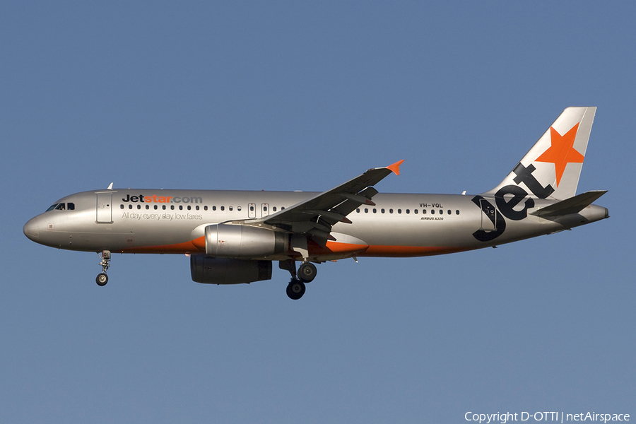 Jetstar Airways Airbus A320-232 (VH-VQL) | Photo 283650
