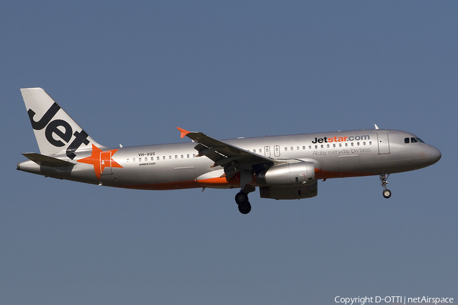 Jetstar Airways Airbus A320-232 (VH-VQS) | Photo 283869