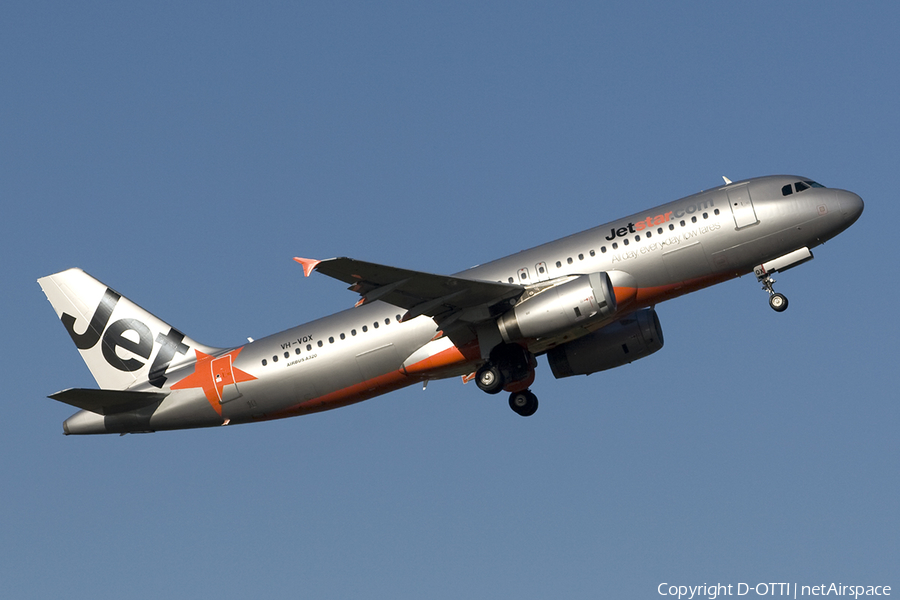 Jetstar Airways Airbus A320-232 (VH-VQX) | Photo 282709