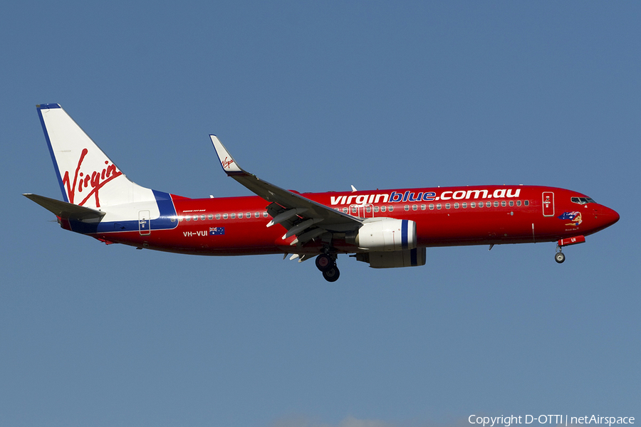 Virgin Blue Boeing 737-8FE (VH-VUI) | Photo 283430