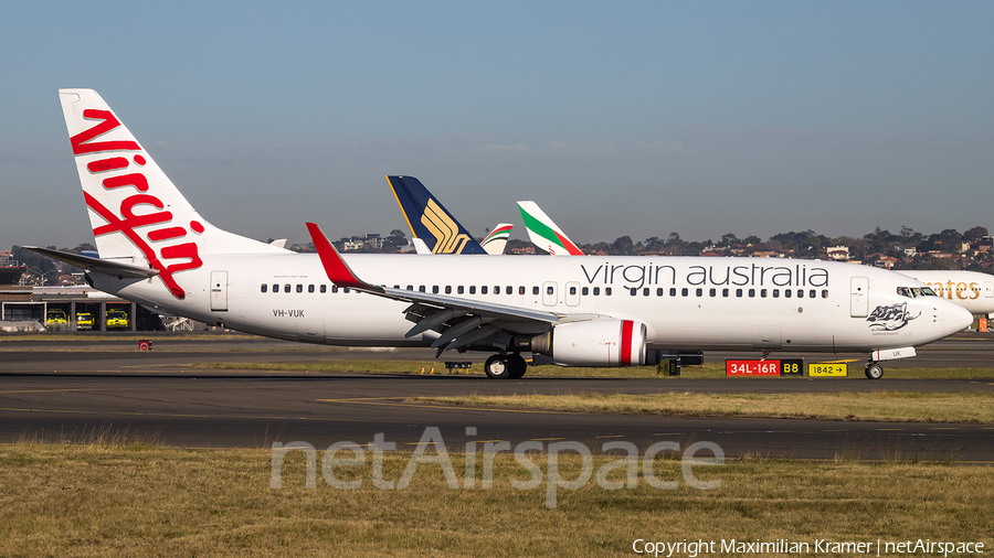 Virgin Australia Boeing 737-8FE (VH-VUK) | Photo 390169