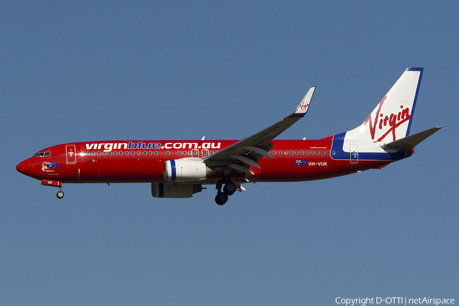 Virgin Blue Boeing 737-8FE (VH-VUK) | Photo 283667