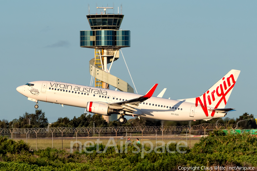 Virgin Australia Boeing 737-8FE (VH-VUQ) | Photo 307387